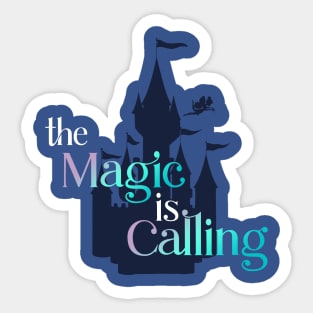 The Magic is Calling Sticker